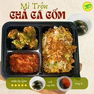 Hình ảnh Mì Trộn Indomie Chả cá tẩm cốm 