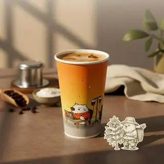Hình ảnh Cà Phê Sữa