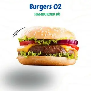 Hình ảnh Hamburger bò