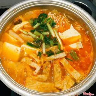 Hình ảnh Canh kim chi thịt bò 