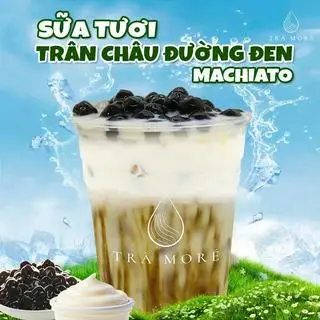 Hình ảnh Sữa Tươi Trân Châu Đường Đen Machiato