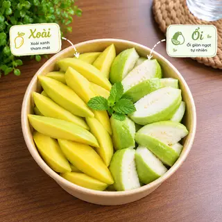 Hình ảnh Mix xoài, ổi
