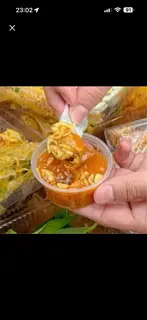 Hình ảnh Bánh Tráng Chấm, Sốt Muối Béo Trứng Lòng Đào