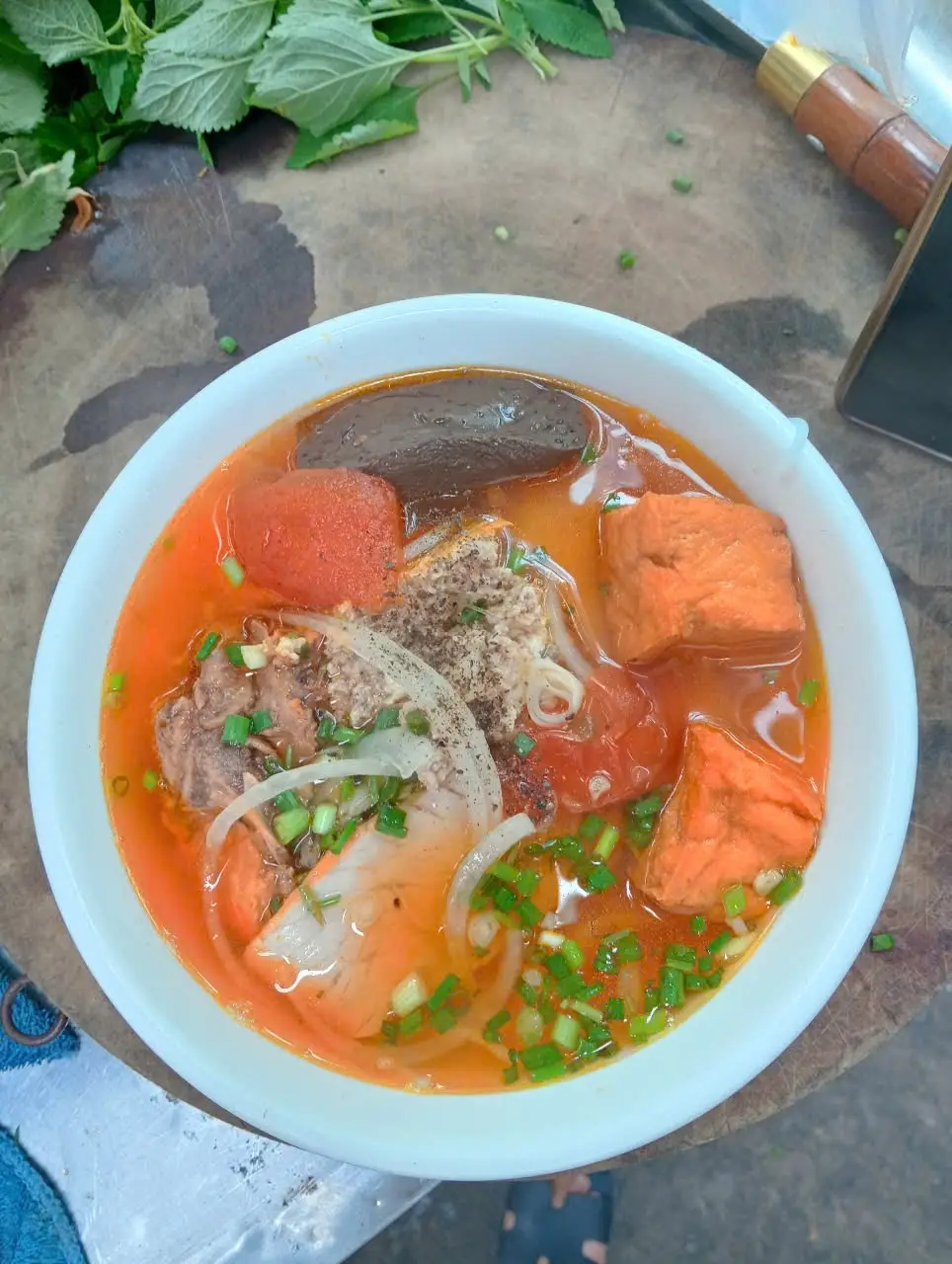 Hình ảnh Bún riêu cua +xương