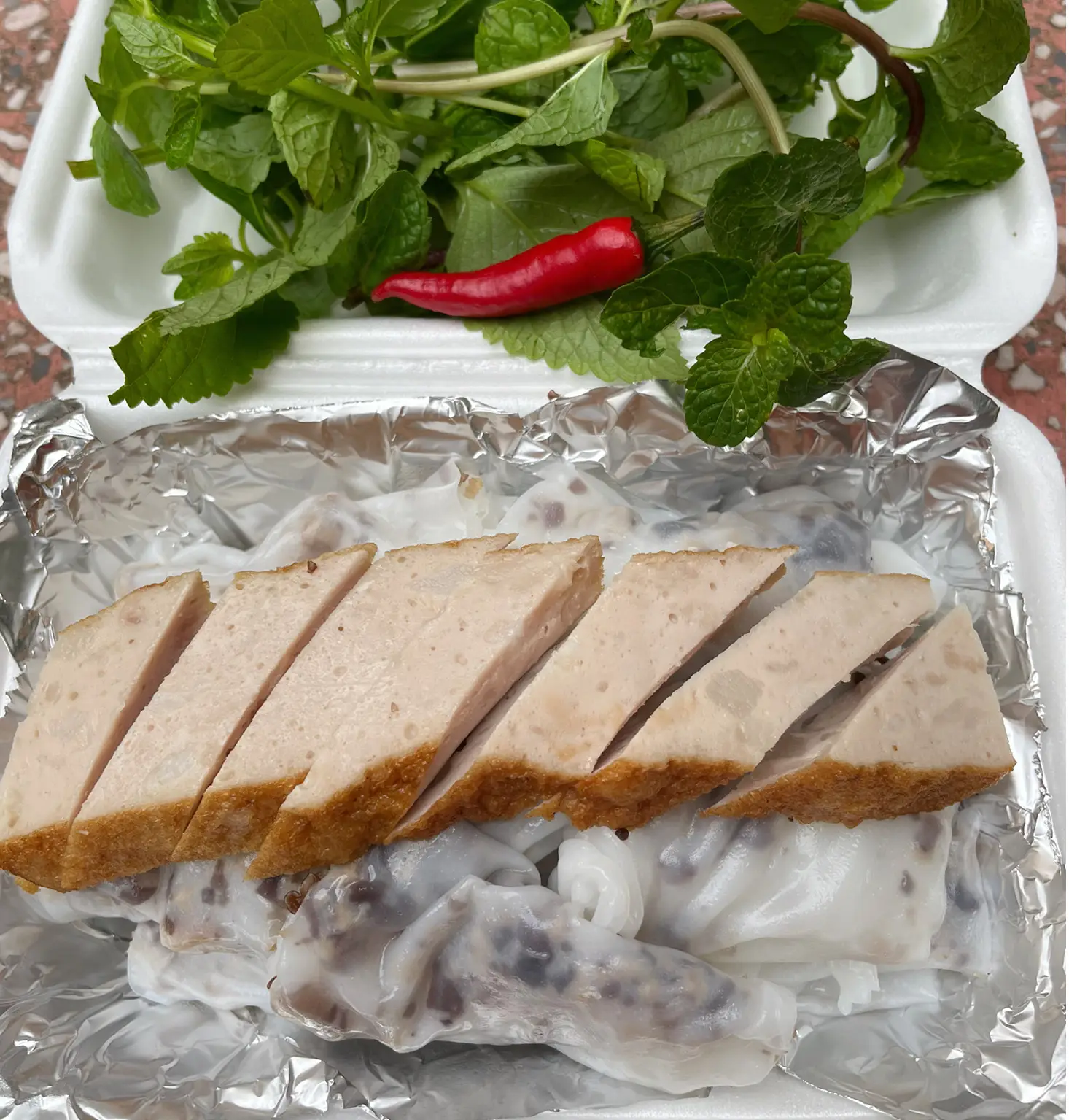 Hình ảnh Bánh có nhân - chả mỡ