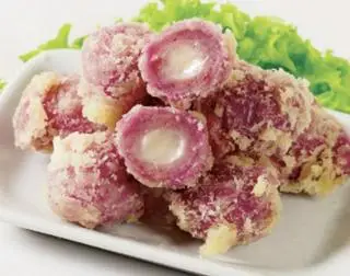 Hình ảnh Viên hải sản khoai môn sốt phomai 