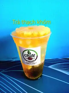 Hình ảnh Trà thạch khóm,  ly 500ml chỉ với 