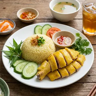 Hình ảnh Cơm đùi gà