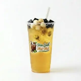 Hình ảnh LY TRÀ HOA CÚC FULL TOPPING 700ml