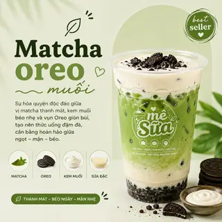 Hình ảnh Matcha oreo muối