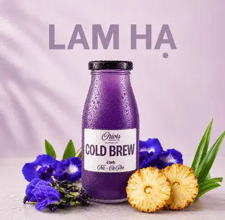 Hình ảnh Cold Brew Trà Lam Hạ - 250ml