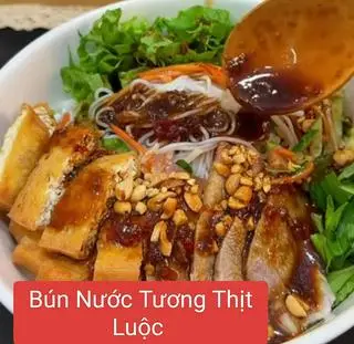 Hình ảnh Bún Thịt Luộc Nước Tương 