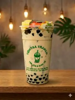 Hình ảnh Trà sữa truyền thống full topping 