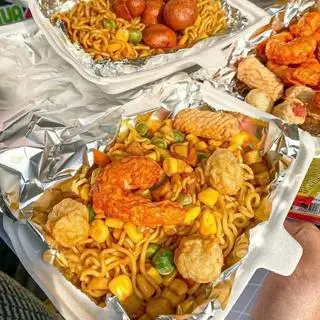 Hình ảnh Mì trộn indomie  2 gói mì 