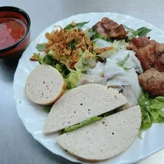 Hình ảnh Bánh ướt thịt nướng
