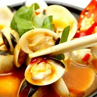 Hình ảnh Ngao trắng hấp Thái