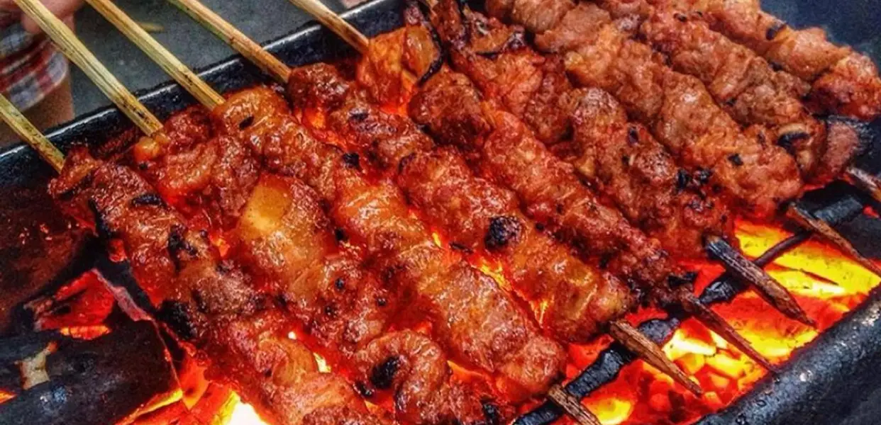 Hình ảnh 10 xiên nướng thơm ngon 