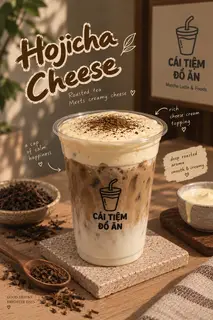 Hình ảnh Hojicha Latte Cheese