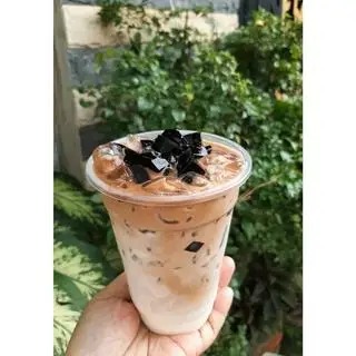 Hình ảnh Cà phê sữa tươi sương sáo - Size L