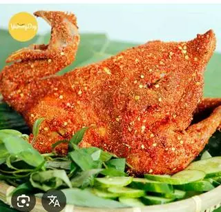 Hình ảnh Gà nướng muối ớt cay vừa (Không chặt)