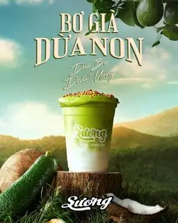 Hình ảnh Bơ Già Dừa Non
