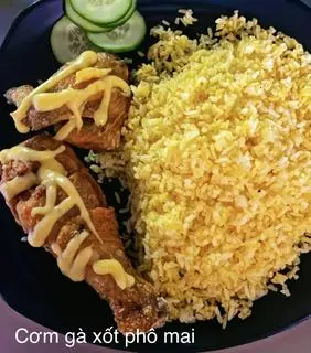 Hình ảnh Cơm gà xốt phô mai (KHÔNG CANH)
