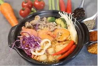 Hình ảnh Combo Mì Cay Thập + 1ly trà sữa 