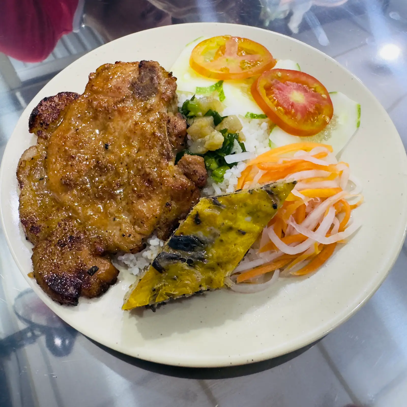 Hình ảnh Cơm sườn chả