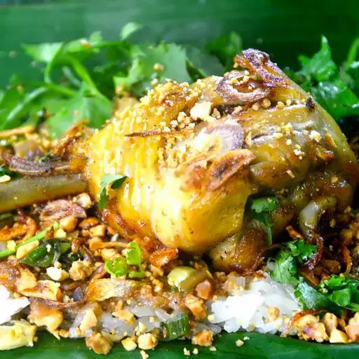 Hình ảnh Xôi đùi gà