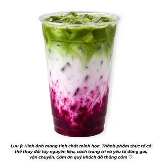 Hình ảnh Matcha Latte Việt Quất