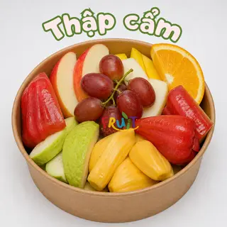 Hình ảnh Trái cây cắt sẵn thập cẩm - 600gr