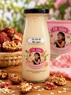 Hình ảnh Sữa hạt Óc chó đỏ - Yến mạch