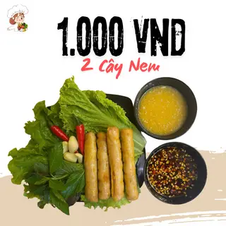 Hình ảnh 2 Cây Nem Nướng (4 Miếng)