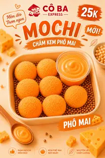 Hình ảnh mochi phô mai