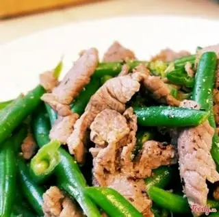 Hình ảnh Cơm bò xào đậu que