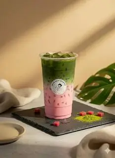 Hình ảnh Matcha Mây Hồng