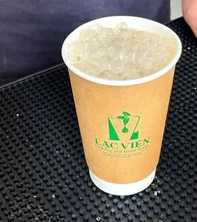 Hình ảnh Trà sữa oolong gạo rang