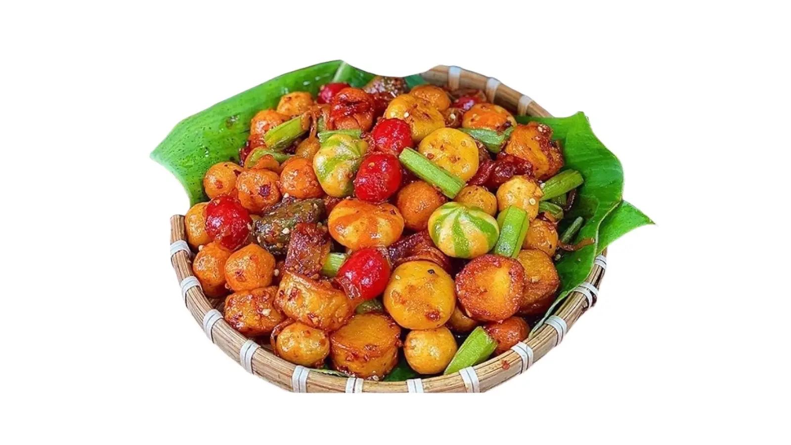 Hình ảnh Combo cá viên chiên mắm tỏi 199K (Tặng kèm trái cây)