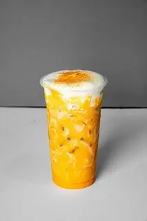 Hình ảnh Hồng Trà Sữa Machiato Sốt Phô Mai Mặn