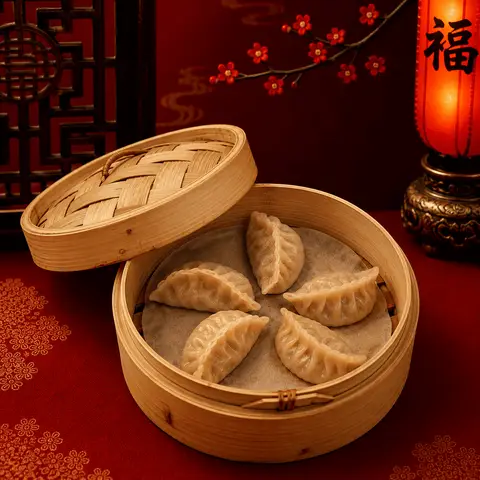 Hình ảnh Sủi cảo hấp
