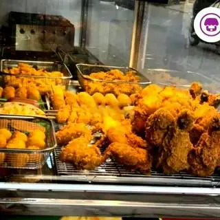 Hình ảnh Gà popcorn kèm khoai tây chiên giòn