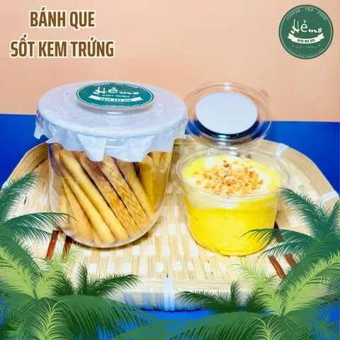 Hình ảnh SET BÁNH QUE SỐT KEM TRỨNG