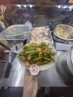 Hình ảnh tàu hủ chiên mắm tỏi