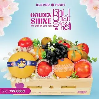 Hình ảnh Hộp quà 20/10 - Rực Rỡ - Quà Trái Cây Mừng Ngày Phụ Nữ Việt Nam - Klever Fruit