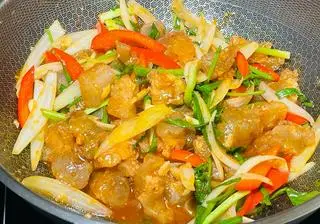 Hình ảnh Bò xào sa tế