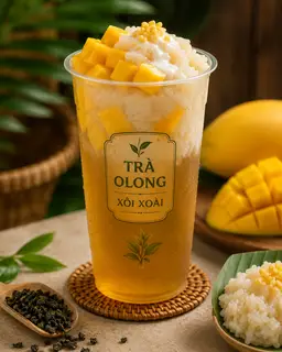 Hình ảnh Trà olong Xôi Xoài