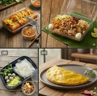 Hình ảnh Bánh tráng + nước
