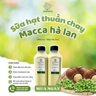 Hình ảnh Sữa Macca mix Đậu Hà Lan