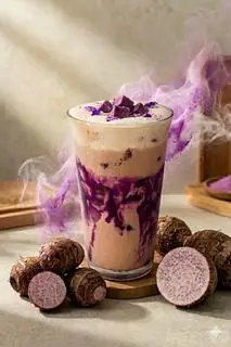 Hình ảnh Trà sữa khoai môn