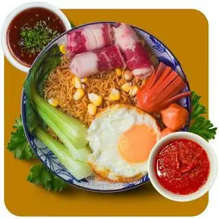 Hình ảnh Mì Trộn Indomie Ba Chỉ Bò → áp voucher • còn 47k